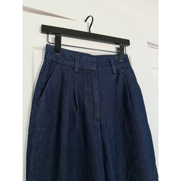 $248 New Favorite Daughter Favorite Pant in Denim (Vienna) - Size 2 - Picture 5 of 11